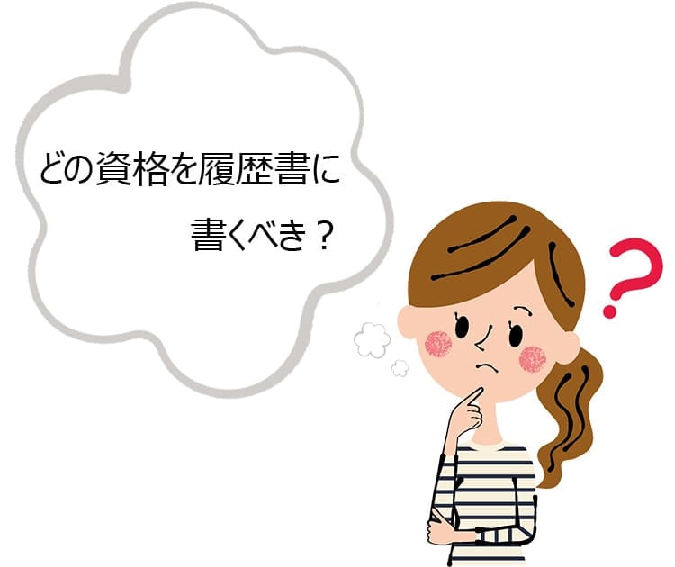 履歴書の資格欄には、取得した資格を全て記入すべき？のアイキャッチ画像