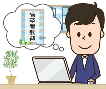 高卒の人が転職活動で使っている求人情報サイト一覧の画像